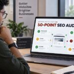 50-point SEO audit checklist for website health and performance